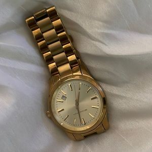 Gold Michael Kors watch